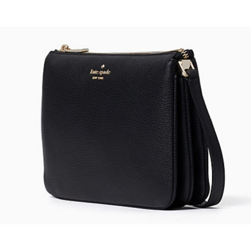🆕️ kate spade "Leila" Triple Gusset Crossbody - Picture 3 of 9